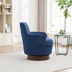 29.3 Fauteuil pivotant rembourré avec piètement en acier inoxydable