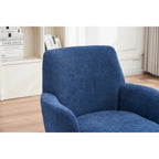 29.3 Fauteuil pivotant rembourré avec piètement en acier inoxydable