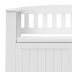 Banc de rangement transitionnel en bois massif de 36 po de largeur pour petite entrée - 36 pouces de large