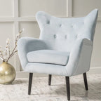 Fauteuil rembourré Alyssa Mid-century de Christopher Knight Home - 30.25P x 34.25L x 39.75H