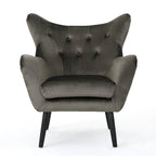 Fauteuil rembourré Alyssa Mid-century de Christopher Knight Home - 30.25P x 34.25L x 39.75H
