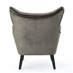 Fauteuil rembourré Alyssa Mid-century de Christopher Knight Home - 30.25P x 34.25L x 39.75H