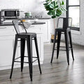 Tabouret de bar en métal 30 pouces - Lot de 2