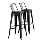 Tabouret de bar en métal 30 pouces - Lot de 2