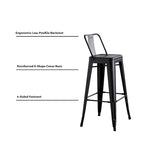 Tabouret de bar en métal 30 pouces - Lot de 2