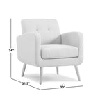 Chaise décorative de style médiéval