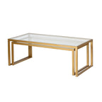 Table basse gigogne en bronze noirci