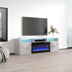 Cheminée électrique murale moderne Meuble TV 63