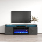 Cheminée électrique murale moderne Meuble TV 63