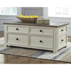 Bolanburg Two-Tone Coffee Table with Lift Top