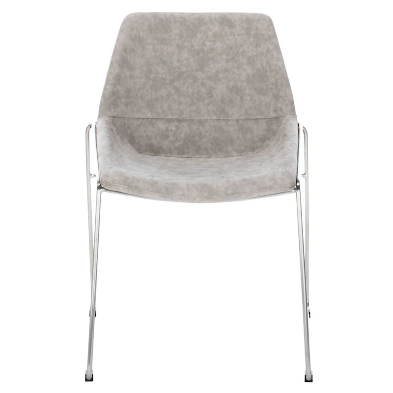 Chaise de salle à manger du milieu du siècle (lot de 2) - 25 x 24 x 33,3 - 25 x 24 x 33,3 - 25Lx24Px33H