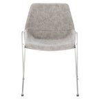 Chaise de salle à manger du milieu du siècle (lot de 2) - 25 x 24 x 33,3 - 25 x 24 x 33,3 - 25Lx24Px33H