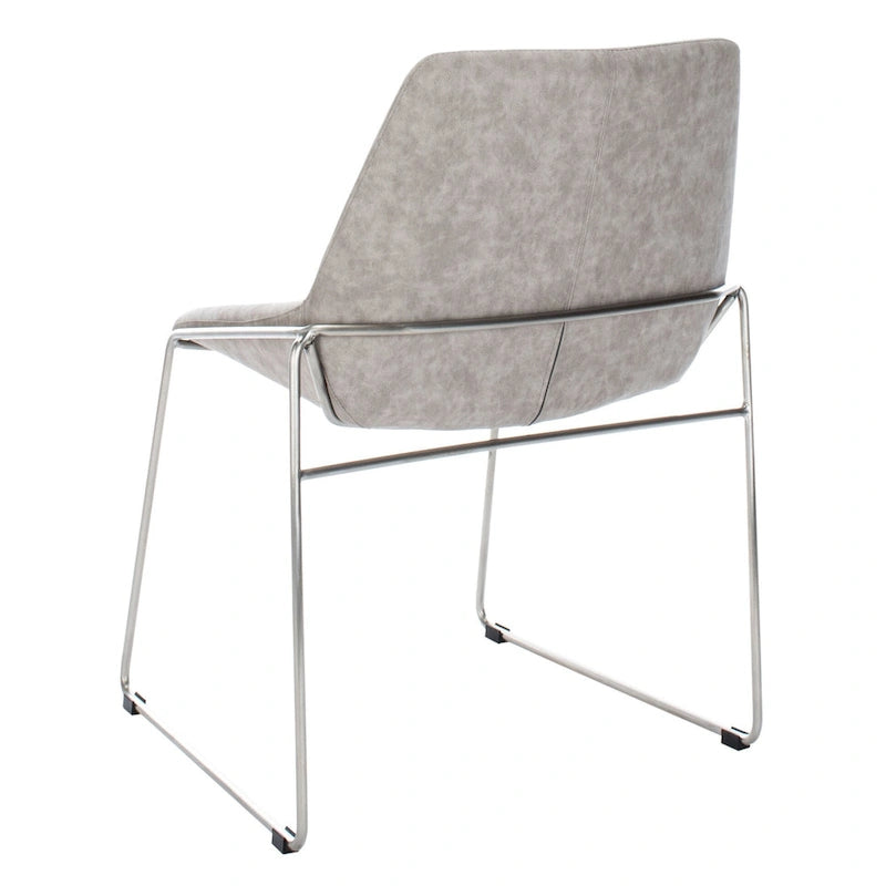 Chaise de salle à manger du milieu du siècle (lot de 2) - 25 x 24 x 33,3 - 25 x 24 x 33,3 - 25Lx24Px33H