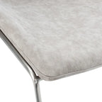Chaise de salle à manger du milieu du siècle (lot de 2) - 25 x 24 x 33,3 - 25 x 24 x 33,3 - 25Lx24Px33H