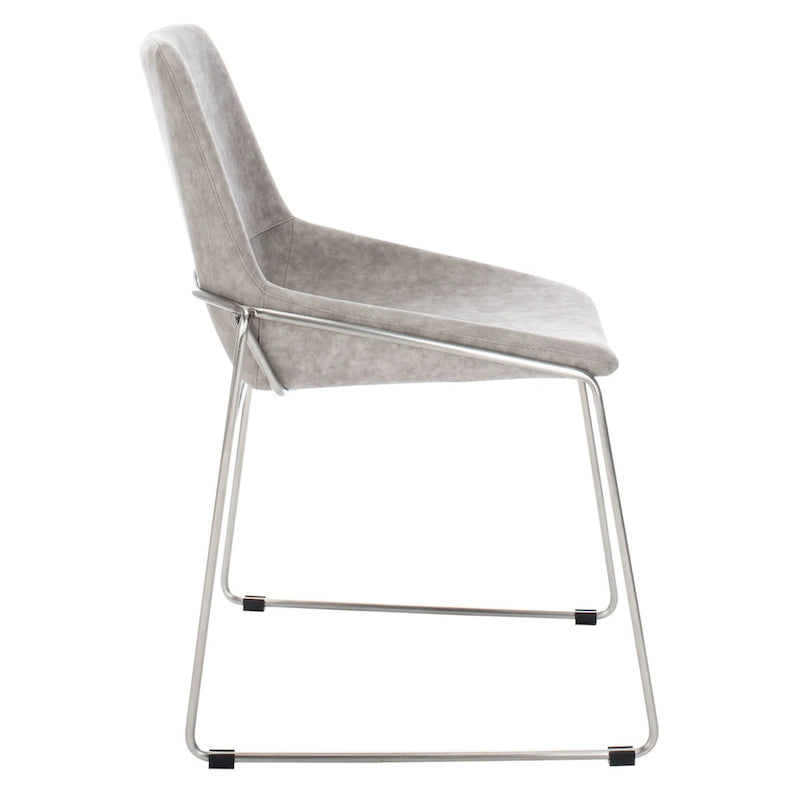 Chaise de salle à manger du milieu du siècle (lot de 2) - 25 x 24 x 33,3 - 25 x 24 x 33,3 - 25Lx24Px33H