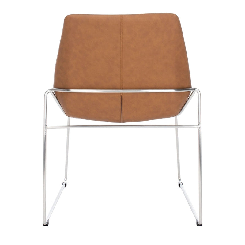 Chaise de salle à manger du milieu du siècle (lot de 2) - 25 x 24 x 33,3 - 25 x 24 x 33,3 - 25Lx24Px33H