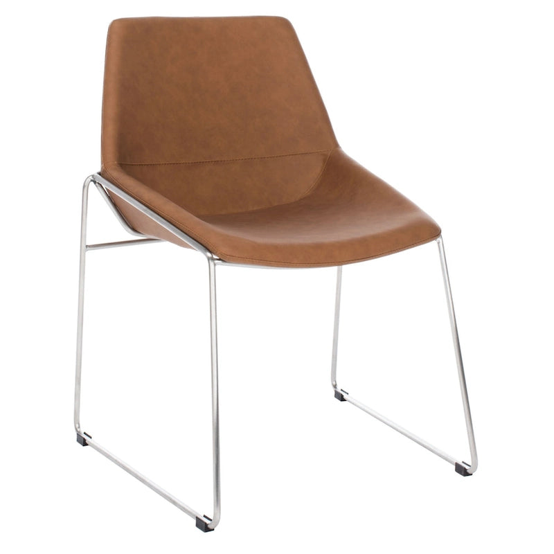 Chaise de salle à manger du milieu du siècle (lot de 2) - 25 x 24 x 33,3 - 25 x 24 x 33,3 - 25Lx24Px33H