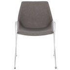 Chaise de salle à manger du milieu du siècle (lot de 2) - 25 x 24 x 33,3 - 25 x 24 x 33,3 - 25Lx24Px33H