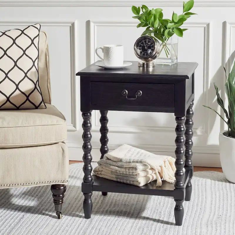 Table d'appoint - 19 L x 15,8 P x 26 H - 19Lx16Px26H