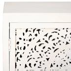 Meuble TV 2 portes 2 étagères (pour téléviseurs à écran plat jusqu'à 60 pouces) - 139,7 cm L x 38,1 cm P x 66,04 cm H - 139,7 cm L x 38,1 cm P x 66,04 cm H