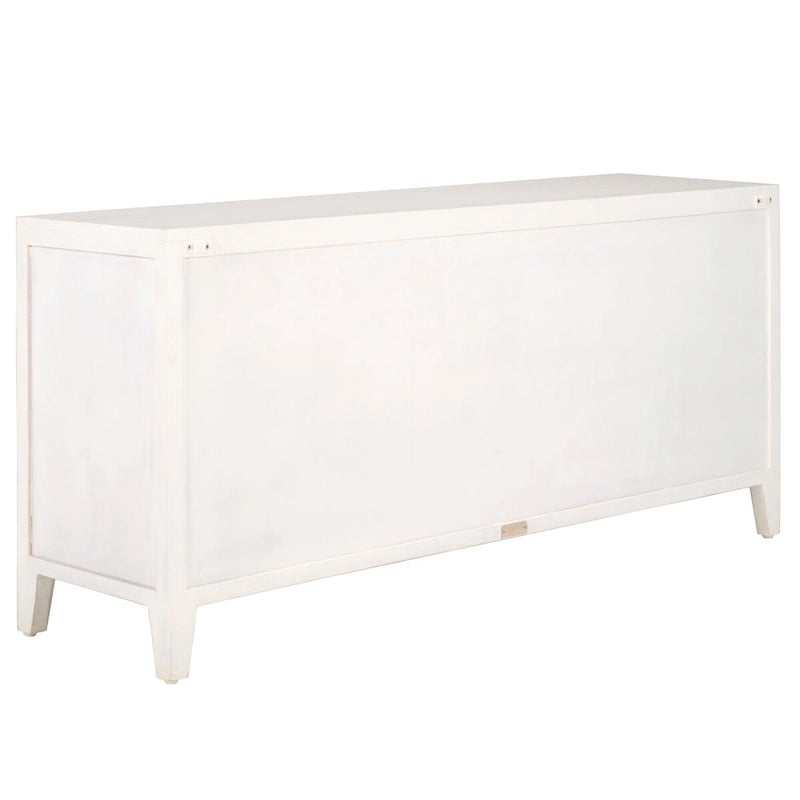 Meuble TV 2 portes 2 étagères (pour téléviseurs à écran plat jusqu'à 60 pouces) - 139,7 cm L x 38,1 cm P x 66,04 cm H - 139,7 cm L x 38,1 cm P x 66,04 cm H