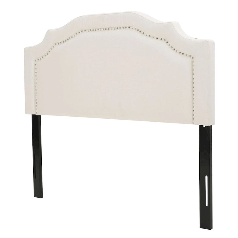 Tête de lit Queen de 62 pouces avec garniture cloutée