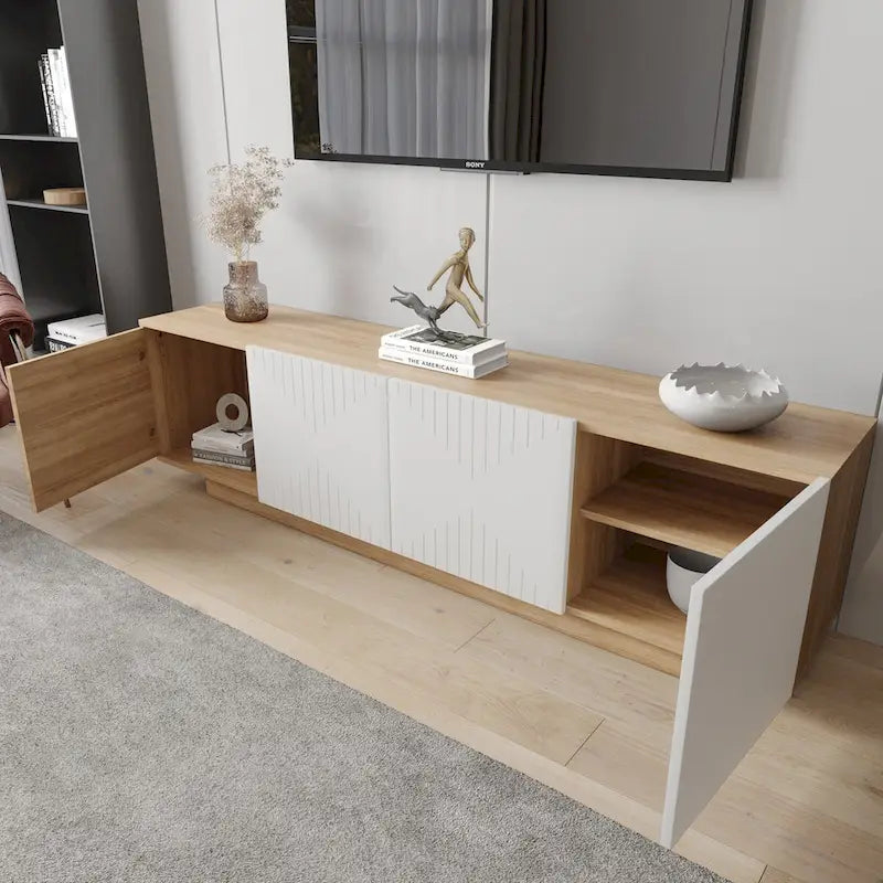 Meuble TV pour téléviseurs jusqu'à 80 pouces