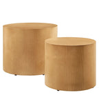 Tables basses gigognes rondesLot de 2