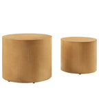 Tables basses gigognes rondesLot de 2