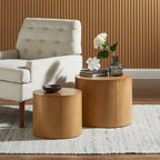 Tables basses gigognes rondesLot de 2