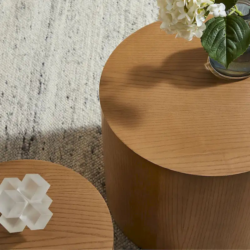 Tables basses gigognes rondesLot de 2
