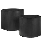 Tables basses gigognes rondesLot de 2